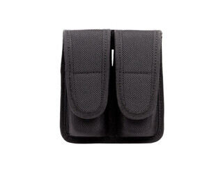 Elite Survival Systems DuraTek Molded Double Magazine Pouch has front flaps with double snap closures